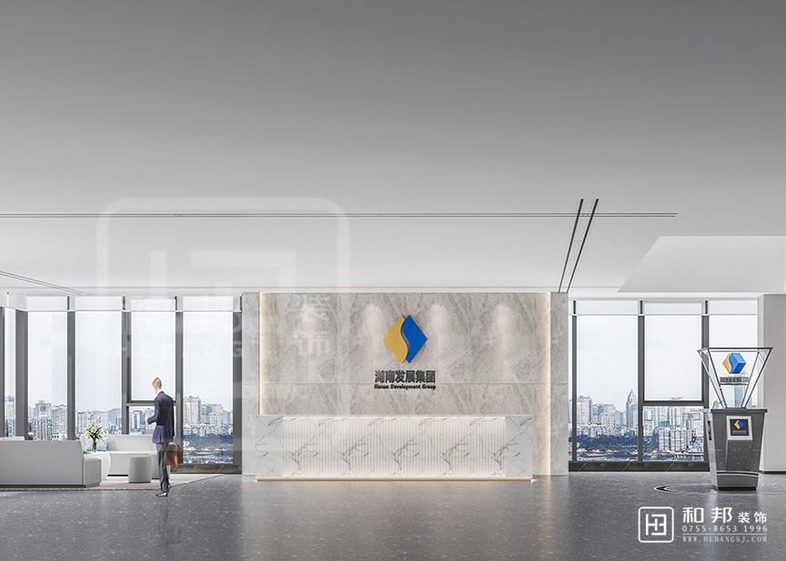 不同規模企業辦公室前臺怎么裝修設計以及有哪些建議？